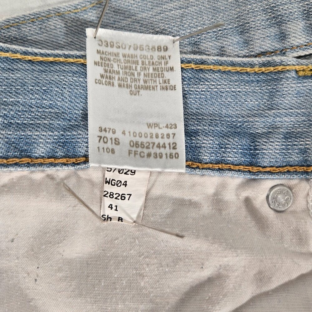 Vintage LEVI'S 527 Low Boot Cut Trash Yellowstone Heavy Duty Jeans Size W33 L32. - Picture 13 of 17